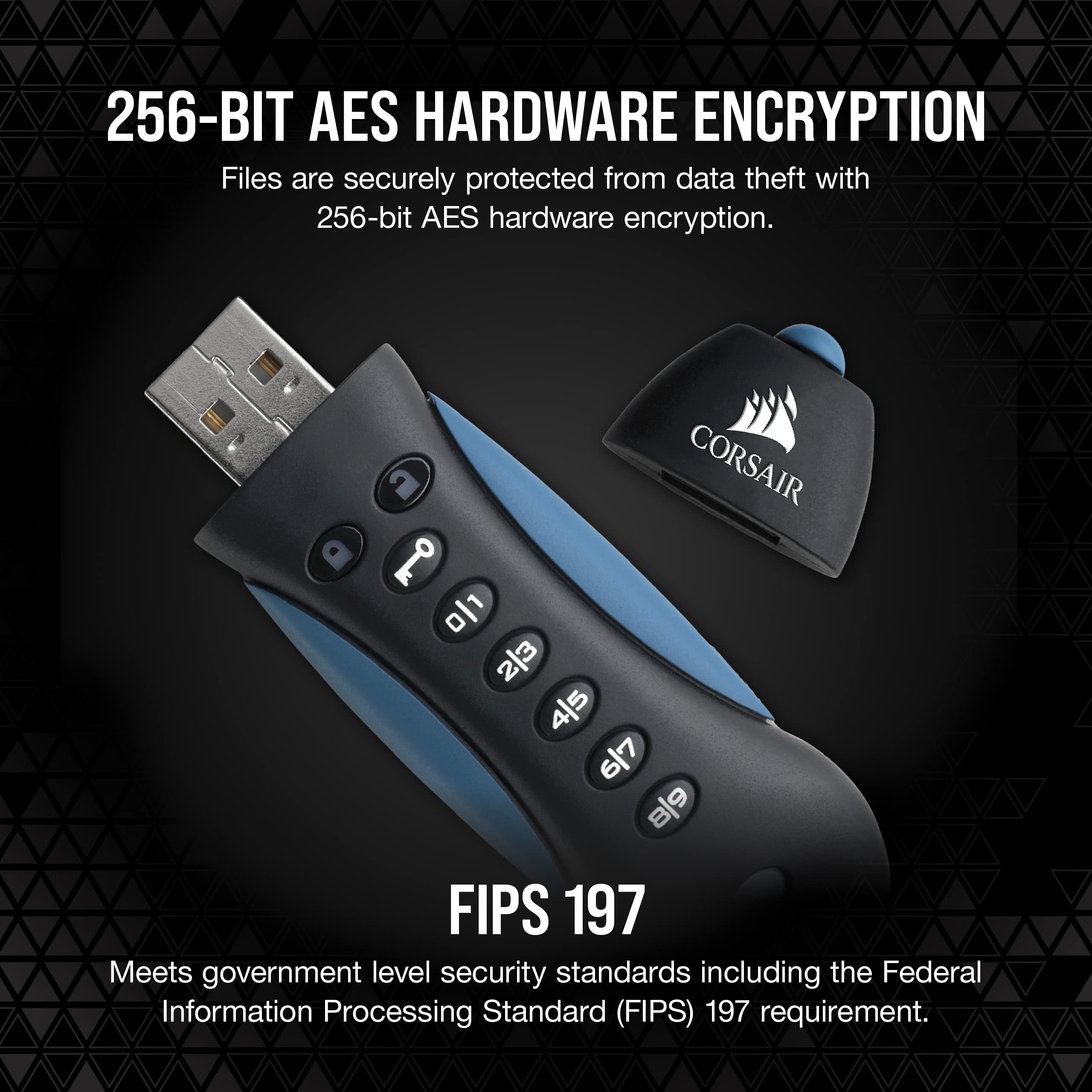 Amazon.com: Corsair Flash Padlock 3, 256 GB Secure USB 3.0